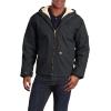 imageDickies Mens Sanded Duck Sherpa Lined Hooded JacketBlack V1