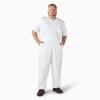 imageDickies Mens Short Sleeve CoverallsWhite