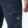 imageDickies Mens Skinny Fit Straight Leg Pants  Slim Stretch Work Trousers for Office Retail ampamp Casual WearDark Navy