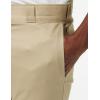 imageDickies Mens Skinny Fit Straight Leg Pants  Slim Stretch Work Trousers for Office Retail ampamp Casual WearDesert Sand V1