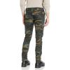imageDickies Mens Skinny Fit Straight Leg Pants  Slim Stretch Work Trousers for Office Retail ampamp Casual WearHunter Green Camo V1