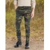 imageDickies Mens Skinny Fit Straight Leg Pants  Slim Stretch Work Trousers for Office Retail ampamp Casual WearHunter Green Camo V1