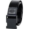 imageDickies Womens Adjustable Fit Fabric Web Streetwear Belt with Speed Clip BuckleBlack