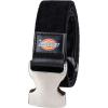 imageDickies Womens Adjustable Fit Fabric Web Streetwear Belt with Speed Clip BuckleBlack Cord