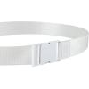 imageDickies Womens Adjustable Fit Fabric Web Streetwear Belt with Speed Clip BuckleWhite