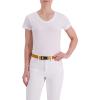 imageDickies Womens Adjustable Fit Fabric Web Streetwear Belt with Speed Clip BuckleYellow Cord