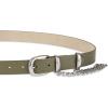 imageDickies Womens Leather Casual BeltOlive Chain