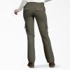 imageDickies Womens Relaxed Cargo PantRinsed Grape Leaf Green