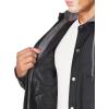 imageDickies mens Fleece Hooded Duck Shirt Jacket With HydroshieldBlack