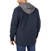 imageDickies mens Fleece Hooded Duck Shirt Jacket With HydroshieldDark Navy