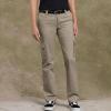imageDickies womens Relaxed Fit Stretch Cargo Straight Leg PantDesert Sand V1