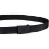 imageDickies womens Tonal Plaque Buckle Fabric BeltBlack
