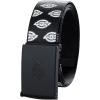 imageDickies womens Tonal Plaque Buckle Fabric BeltBlack Logo