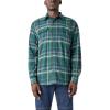 imageDickies Mens Long Sleeve Flex Flannel ShirtGreen
