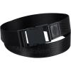 imageDickies Womens Adjustable Fit Fabric Web Streetwear Belt with Speed Clip BuckleBlack