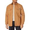 imageDickies mens Flannel Lined Duck Shirt Jacket