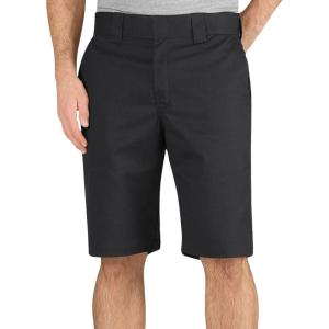 imageDickies Mens 11 Inch Regular Fit Stretch Twill Work Short  Durable Cargo Style Shorts for Construction Outdoor Daily WearBlack V1