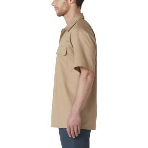 imageDickies Mens BigTall Flex Cooling Twill Short Sleeve Work ShirtWork Utility Button Down Shirt