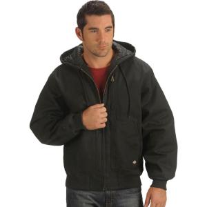 imageDickies Mens BigTall Rigid Duck Hooded Jacket