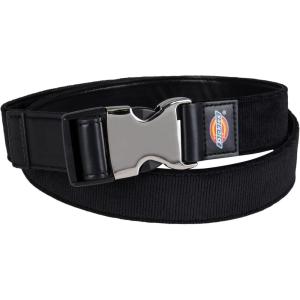 imageDickies Womens Adjustable Fit Fabric Web Streetwear Belt with Speed Clip BuckleBlack Cord