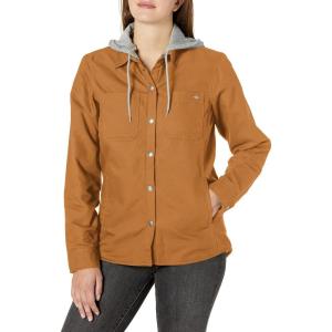 imageDickies Womens Duck Hooded Shirt Jacket