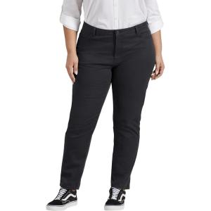 imageDickies Womens Perfect Shape Skinny Twill 4 Pocket Pant  PlusRinsed Black