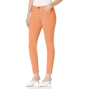 imageDickies Womens Perfect Shape Skinny Twill 4 Pocket Pant  PlusRinsed Peach Fuzz