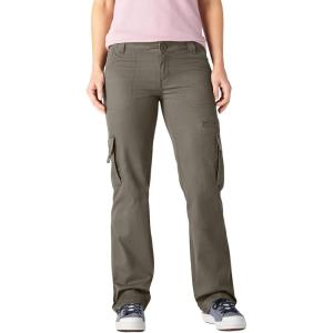 imageDickies Womens Relaxed Cargo PantRinsed Grape Leaf Green