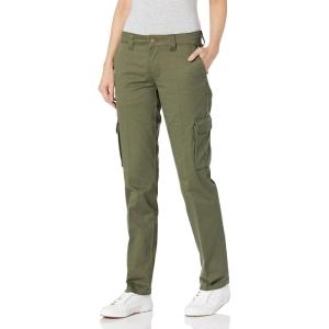 imageDickies womens Relaxed Fit Stretch Cargo Straight Leg PantGrape Leaf V1