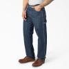 imageDickies Mens RelaxedFit Carpenter JeanStone Washed Indigo Blue