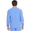imageDickies EDS Essentials Mens Zip Front WarmUp Scrub Jacket Ciel Small