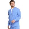 imageDickies EDS Essentials Mens Zip Front WarmUp Scrub Jacket Ciel Small