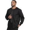 imageDickies Genuine Industrial Strength Unisex Snap Front Scrub Jacket GD300 XXS Black