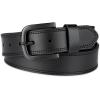 imageDickies mens Genuine Leather Belt  Durable Casual Style Regular amp Big and Tall SizesBlack