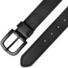 imageDickies mens Genuine Leather Belt  Durable Casual Style Regular amp Big and Tall SizesBlack