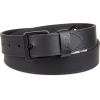 imageDickies mens Genuine Leather Belt  Durable Casual Style Regular amp Big and Tall SizesBlack Grommet