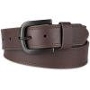 imageDickies mens Genuine Leather Belt  Durable Casual Style Regular amp Big and Tall SizesBrown