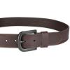 imageDickies mens Genuine Leather Belt  Durable Casual Style Regular amp Big and Tall SizesBrown