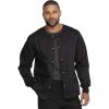 imageDickies Genuine Industrial Strength Unisex Snap Front Scrub Jacket GD300 XXS Black