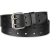 imageDickies Mens Double Prong Leather Work Belt  Fully Adjustable Regular amp Big and Tall SizesBlack