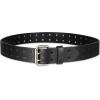 imageDickies Mens Double Prong Leather Work Belt  Fully Adjustable Regular amp Big and Tall SizesBlack