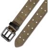 imageDickies Mens Double Prong Leather Work Belt  Fully Adjustable Regular amp Big and Tall SizesOlive Perforated