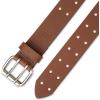 imageDickies Mens Double Prong Leather Work Belt  Fully Adjustable Regular amp Big and Tall SizesTan