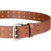 imageDickies Mens Double Prong Leather Work Belt  Fully Adjustable Regular amp Big and Tall SizesTan