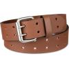 imageDickies Mens Double Prong Leather Work Belt  Fully Adjustable Regular amp Big and Tall SizesTan