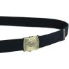imageDickies mens Cotton Web Belt With Military Logo BuckleDark Navy