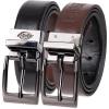 imageDickies boys Feather Edge Dress Reversible BeltBlackBrown