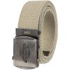 imageDickies mens Cotton Web Belt With Military Logo BuckleBeige