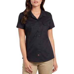 imageDickies Womens ShortSleeve Flex Work ShirtBlack
