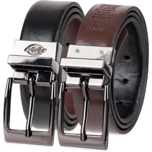 imageDickies boys Feather Edge Dress Reversible BeltBlackBrown